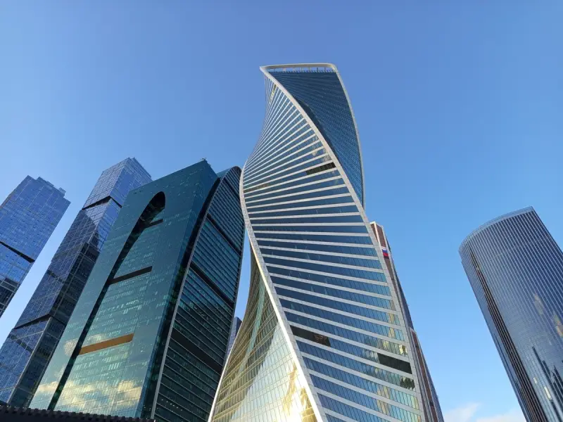 Путешествие к небоскрёбам Москвы-Сити по реке на аквабусе