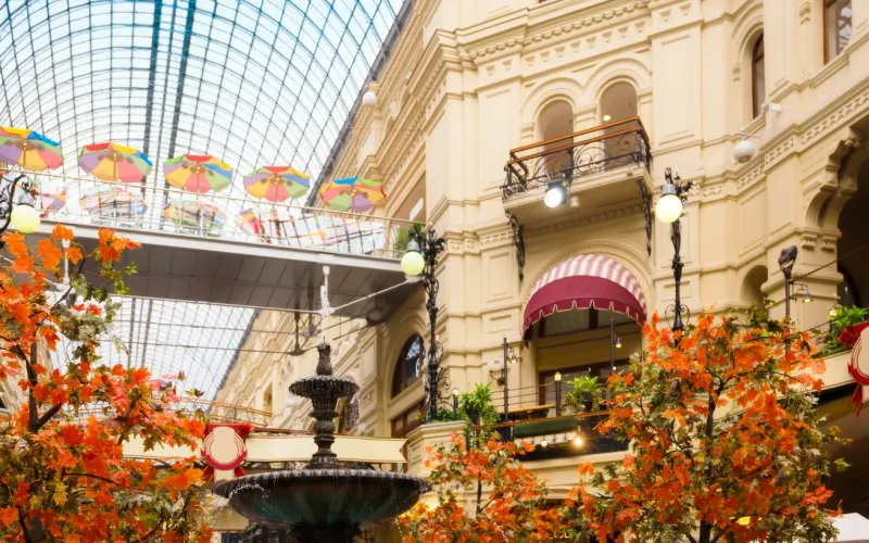 Особая атмосфера московских пассажей