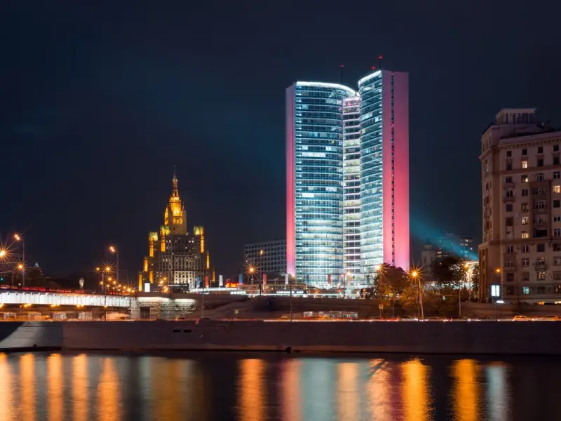 Автобусная экскурсия «Огни вечерней Москвы»