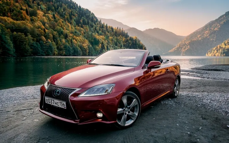 Фотопутешествие в Абхазию на кабриолете Lexus