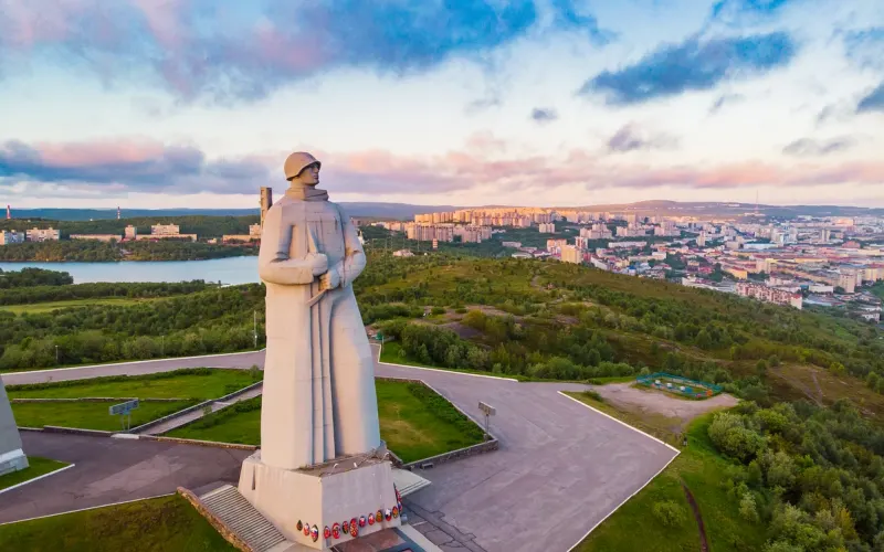 История Мурманска с высоты Зелёного мыса