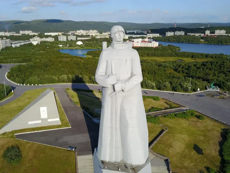 История Мурманска с высоты Зелёного мыса
