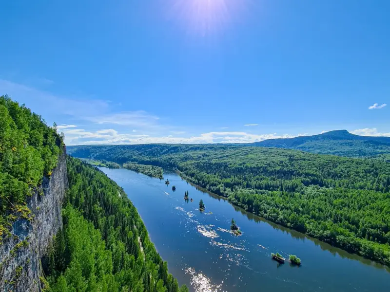 Водная прогулка по Вишере с восхождением на Ветлан + село Говорливое