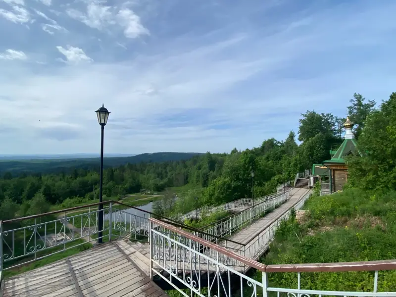 Белогорский монастырь и Кунгур купеческий