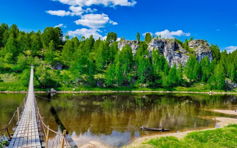 Губаха: река, скалы, горы и руины «города-призрака»