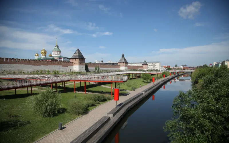 Тульский кремль и Казанская набережная