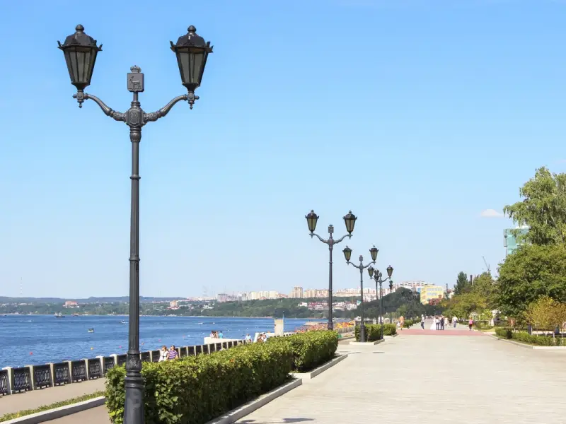 Самара: прогулка вдоль Волги