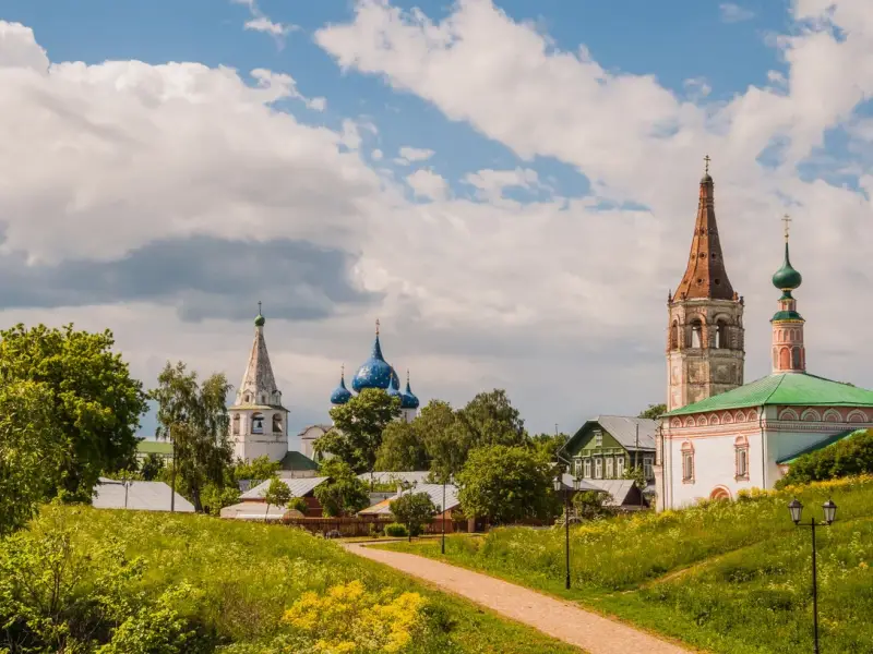 Путешествие по Суздалю и в старинное село Кидекша